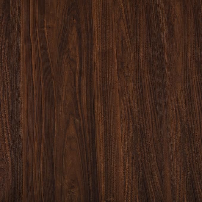 Walker Edison Nora Modern Minimal Open-Shelf TV Stand for TVs up to 90 Inches, 80 Inch, Dark Walnut