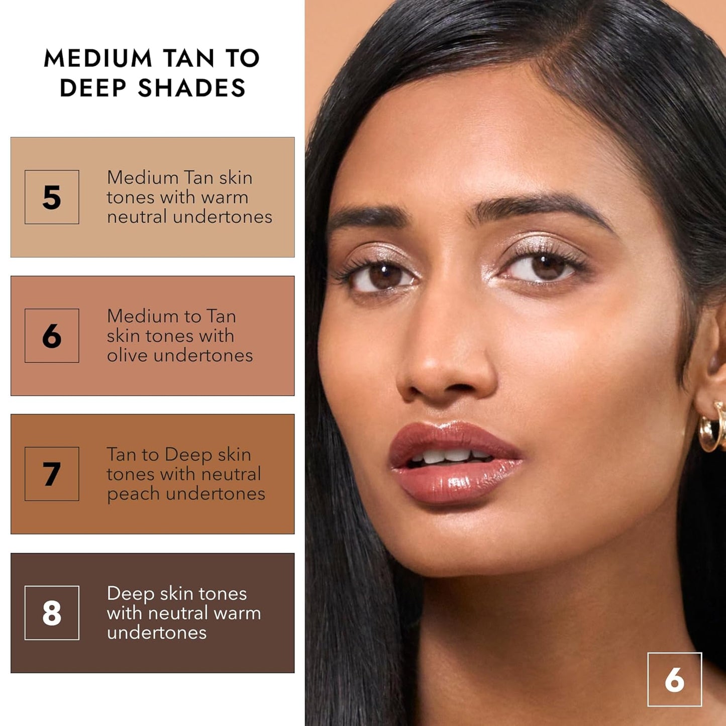 Cover FX Radiant Start Tinted Moisturizer Luminous Finish | Suitable For all Skin Types| Moisturizing Makeup| Light Coverage | 6- Medium to tan skintones with olive undertones