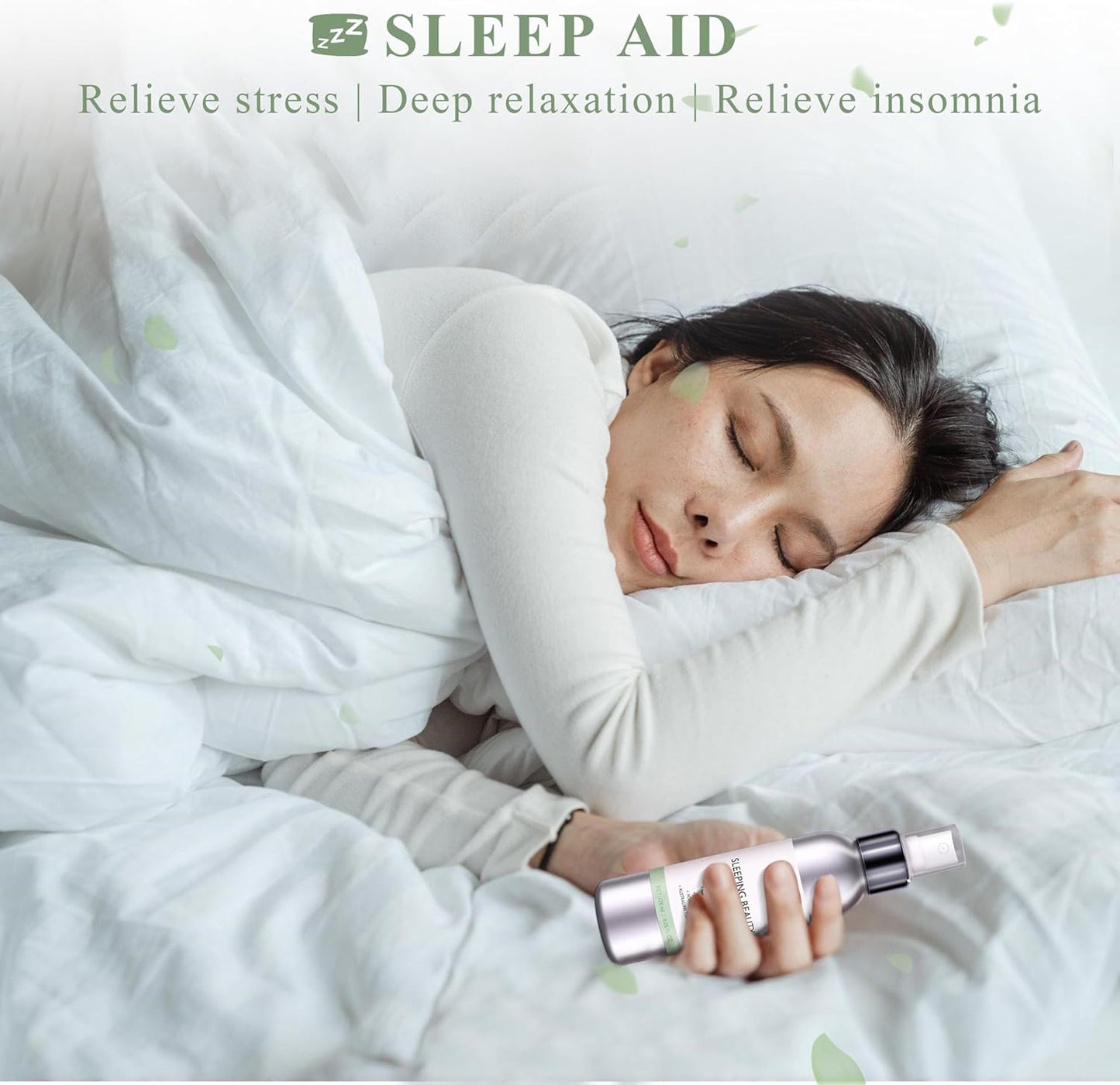 Pillow Ritual Aromatic, Calming Relaxing Pillow Mist, Linen and Fabric Sleep Spray, Infused with Natural Essential Oils for Bedtime Routine, Eucalyptus &Tea Tree, Aluminium Bottle 4.05 oz