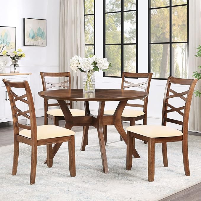 Smiry Velvet Seat Covers for Dining Room Chair Set of 2, Stretch Fit Removable Washable Chair Seat Cushion Protector Slipcovers with Ties, Cream