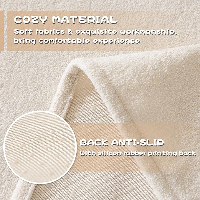 MYSKY HOME White Couch Cover Couch Covers for 3 Cushion Couch Sofa Pet Friendly Sectional Couch Covers L Shape Dog Couch Cover Protector for Sectional Sofa Covers Couch Protector, 71" x 134"