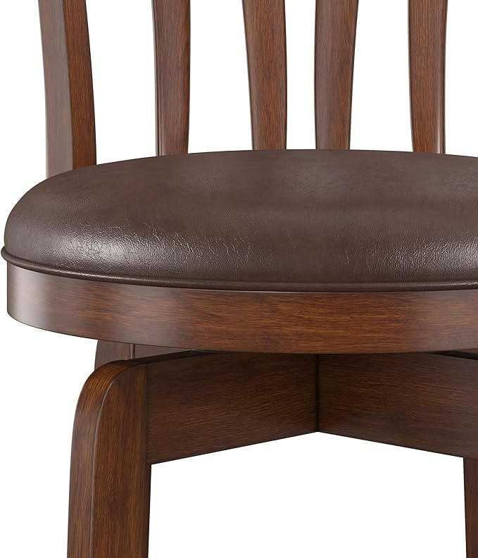 Hillsdale Savana Swivel Bar Stool, Cherry