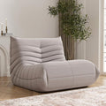 Bean Bag Chair, Fireside Chair Bean Bag Sofa Large Bean Bag Chair for Adults, Bean Bag Chairs for Teens with High Density Comfortable Foam, Memory Foam Bean Bag for Living Room, Bedroom (Grey)