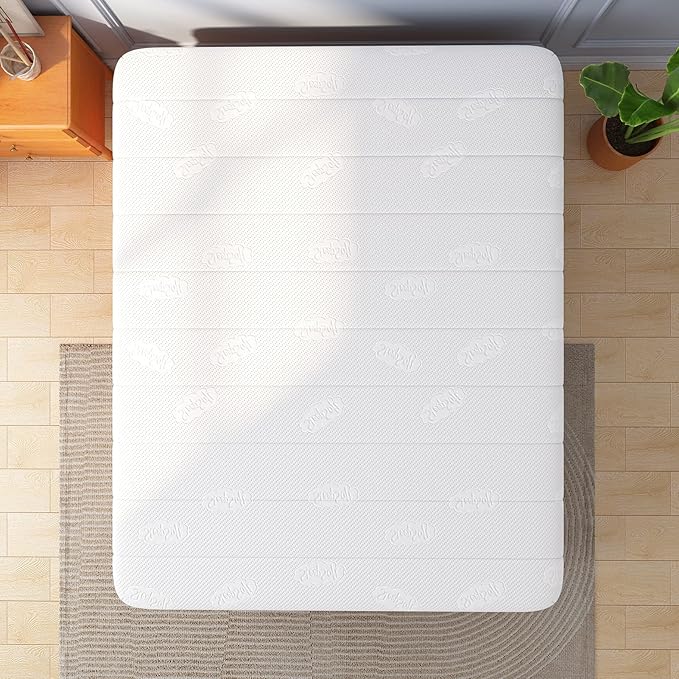 Double Mattress,12 Inch Full Size Hybrid Mattresses, Full Bed Matress in a Box, Pressure Relief & Fiberglass Free, Firm Mattress Double Size