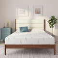 NapQueen King Size, 12 Inch Anula Green Tea Infused Memory Foam Mattress, Bed in a Box, CertiPUR-US Certified Mattress