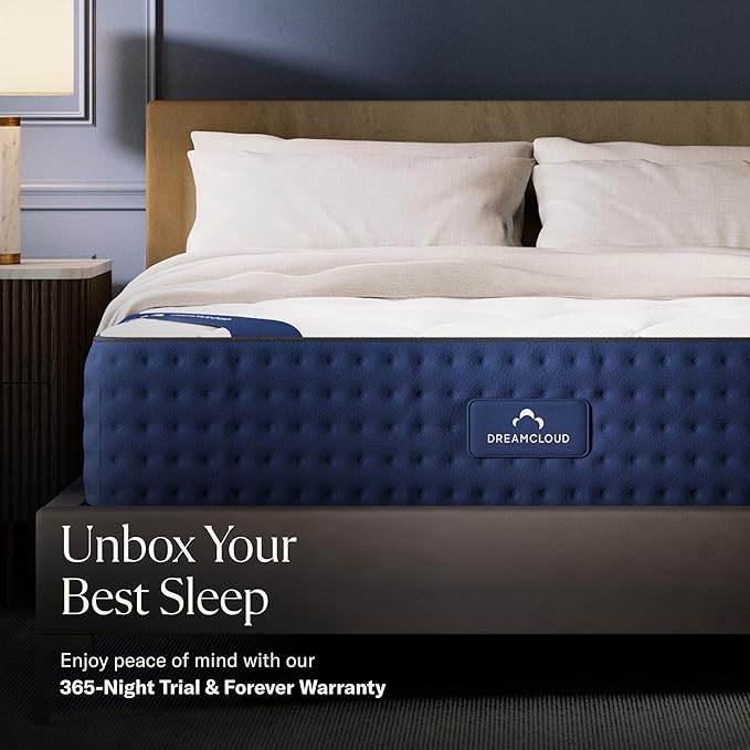 12" King Mattress - Luxury Hybrid Gel Memory Foam - 365 Night Trial - Premium Pressure-Relieving Layers - Forever Warranty - Mattress in a Box - CertiPUR-US Certified
