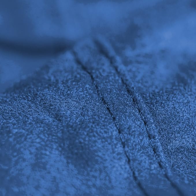 Chill Sack Bean Bag Chair - 5' Giant Memory Foam Lounge Chair with Soft Microfiber Cover – Cozy Furniture for Living Room, Dorm, & Kids' Rooms – Comfortable 5 Ft, Microsuede Lounge Sofa, Royal Blue