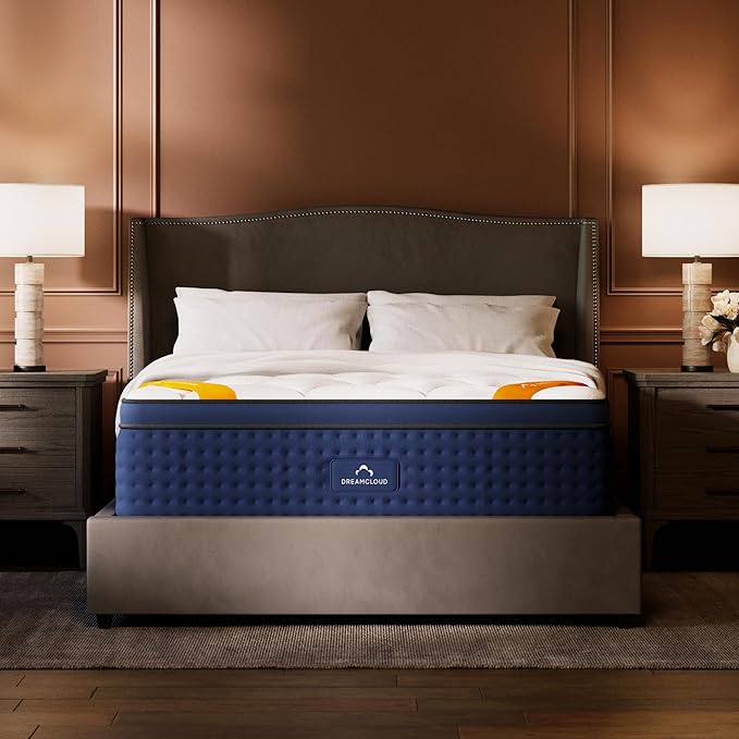 Premier Rest 14" Queen Mattress - Luxury Hybrid Memory Foam - 365 Night Trial - Premium Pressure-Relieving Layers - Forever Warranty - Mattress in a Box - CertiPUR-US Certified