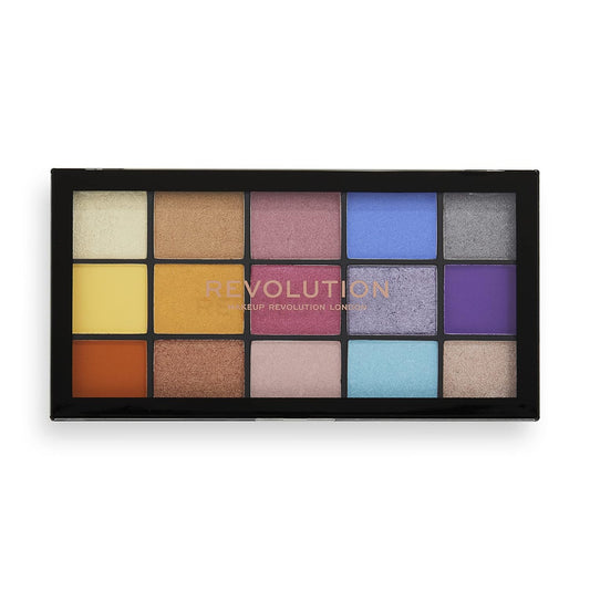 Makeup Revolution, Reloaded, Eyeshadow Palette, Spirited Love, 15 Shades, 16.5g