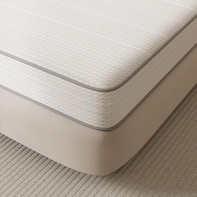 Novilla Full Size Mattress, 8 Inch Full Mattresses in a Box with Smarts™ Coil for Pressure Relief, Medium Firm Foam and Spring Hybrid Colchones with CertiPUR-US Certified for Kids