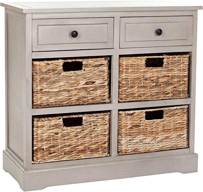 SAFAVIEH American Homes Collection Herman Vintage Grey Storage Unit