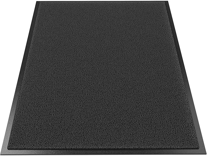 Front Door Mat Outside Entrance, 48" x 36" Doormat Outdoor Indoor Entrance, Non Slip Indoor Mats for Entryway, Heavy Duty Waterproof Low Profile Welcome Mat for Entry, Patio, High Traffic Areas