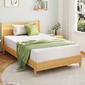 Twin XL Memory Foam Mattress, 8 Inch Bed Mattress in a Box with Cooling Green Tea Gel, Relieve Pressure with Medium Support, CertiPUR-US Certified, 80''L x 38''W, White