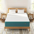 Firm Queen Mattress, 14 Inch Cooling-Gel Memory Foam & Pocket Spring Hybrid Mattress,Firm Feel,Bed Mattresses in a Box, CertiPUR-US Certified