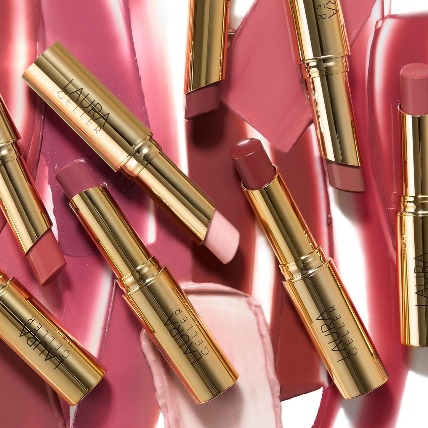 LAURA GELLER NEW YORK Jelly Balm Moisturizing Tinted Lip Color - Sugar & Spice - Hydrating Vitamin E - Semi-Shine Finish