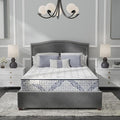 Kingsdown Firm Hybrid Mattress Twin XL Cooling Gel Memory Foam Layer Multi-Layered Motion Isolation Cool Sleep Quilted Top Luxury Mattresses, 13.5-Inch Passions Merridale