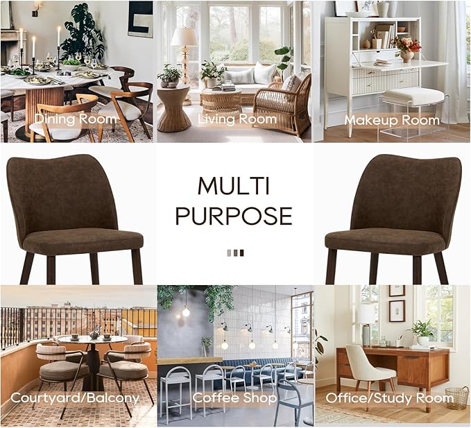COLAMY 3-Piece Extendable Dining Table Set for 2, 36" Kitchen Round Wood Table with 2 Wooden Dining Room Chairs,Light Brown/Dark Brown