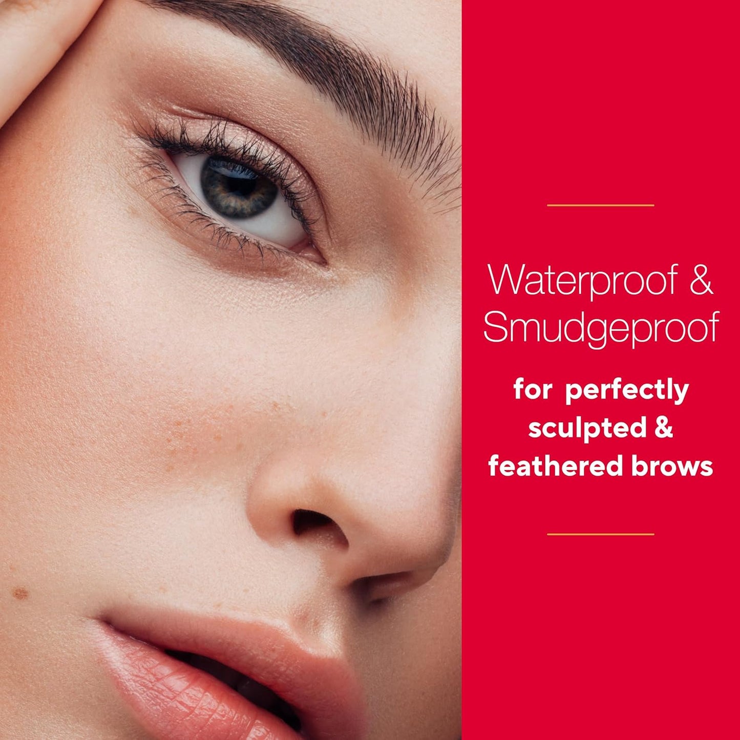 Mirabella Ultra Fine Brow Pencil, Anti-Chip Waterproof Eyebrow Pencil - Smudgeproof, Blendable & Retractable Eyebrow Pencil to Define and Fill In Brows Naturally - Auburn
