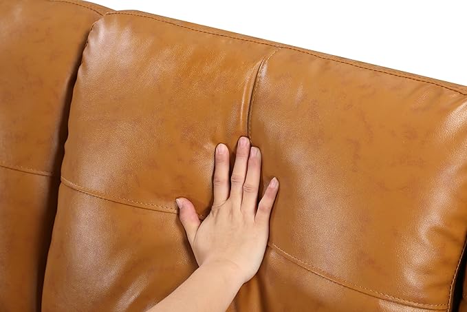 Halibur Sectional Sofa or Couch with Ottoman for Living Room, Apartment, Bedroom, Office