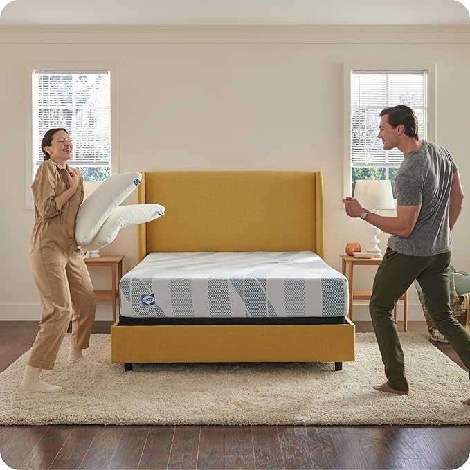 Sealy Dreamlife 10” Hybrid Mattress-in-a-Box, Twin XL, SealyComfort Gel Memory Foam, SealyResponsive Encased Coils, Surface-Guard Technology