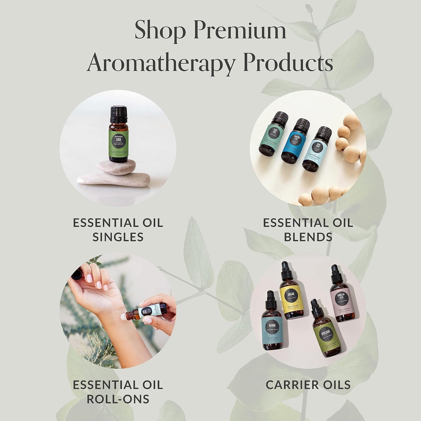 Edens Garden Joy Essential Oil Roll-On Blend- 100% Pure Premium Grade, Natural, Therapeutic, Aromatherapy, Kid & Skin Safe, The Best for Gifts, Comfort, Relaxation Pre-Diluted 10 ml (.33 fl oz)