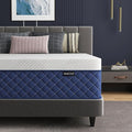 King Mattresses, 12 Inch Hybrid King Mattress in a Box, Memory Foam and Individual Pocket Spring Breathable Comfort for Sleep Supportive and Pressure Relief, CertiPUR-US, 80"*76"*12"