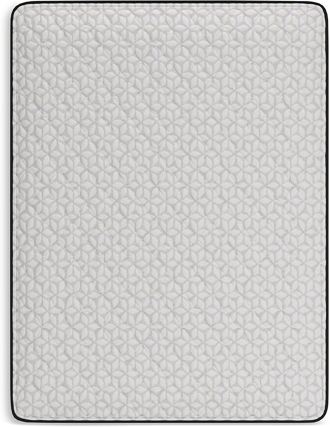 Signature Design by Ashley Limited Edition Firm 12 Inch Hybrid Mattress with Gel Memory Foam and Edge Support for Cool Sleep and Pressure Relief, California King, Fiberglass Free, Mattress In A Box