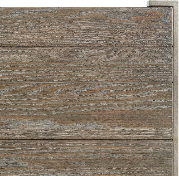 Roundhill Furniture Corbeta Living Room, End Tables, Aged Graphite