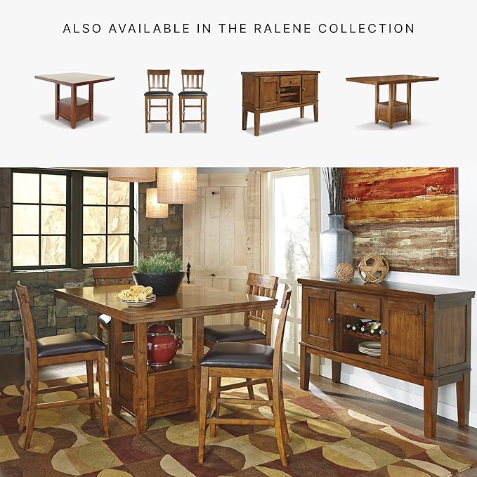 Signature Design by Ashley RaleHadd Barstool, 2 Count, Light Brown