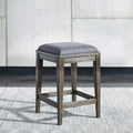 Liberty Furniture Industries Sonoma Road Console Stool, W17 x D17 x H26, Light Brown
