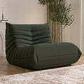 Fireside Bean Bag Sofa - Large Bean Bag Chair for Adults & Teens, High Density Comfortable Foam, Memory Foam for Living Room, Bedroom (Green)