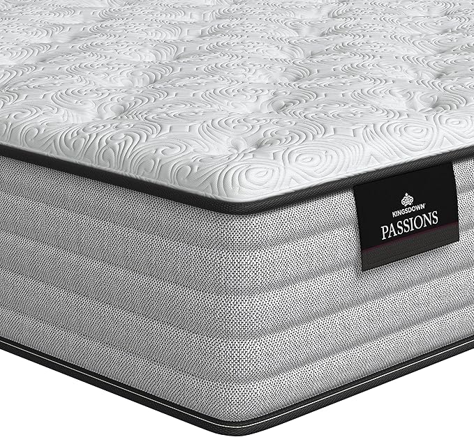 Kingsdown Passions Imagination Plush Mattress, Full Extra Long