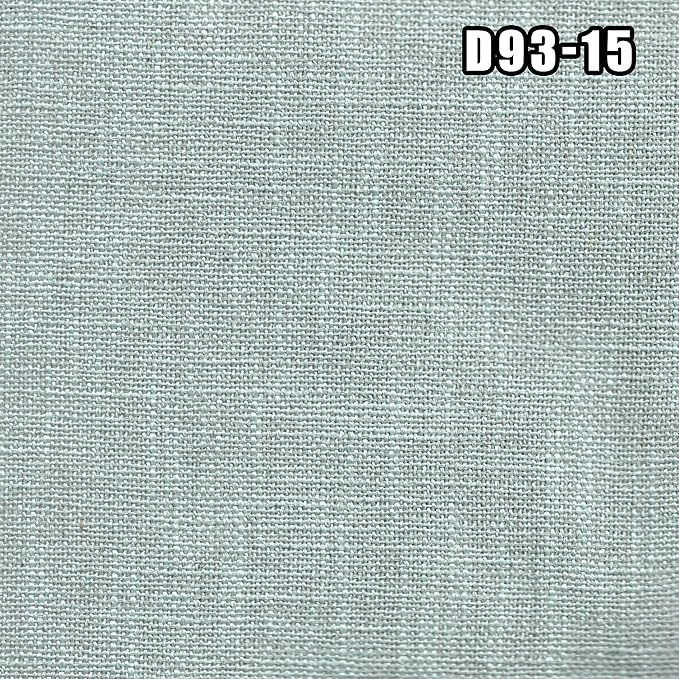 East West Furniture DOVE7-LWH-15 7 Piece Dinette Set Consist of a Rectangle Dining Room Table with Butterfly Leaf and 6 Baby Blue Linen Fabric Parson Dining Chairs, 42x78 Inch, Linen White